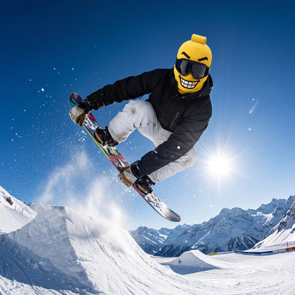 SNOWMO Skimaske Gälbchopf